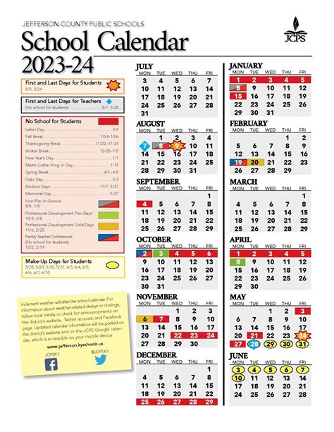 2024 And 2024 Jcps School Calendar - Onida Tracie