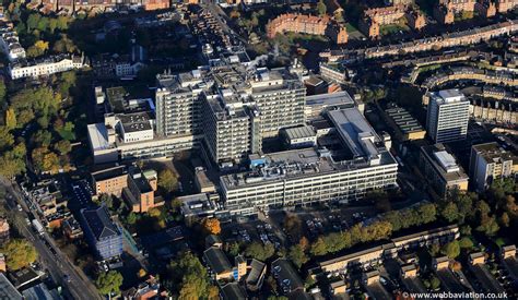 The Royal Free Hospital , London from the air | aerial photographs of ...