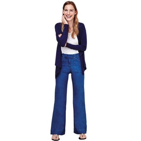 Ellos Women's Plus Size High-waist Wide Leg Jeans : Target