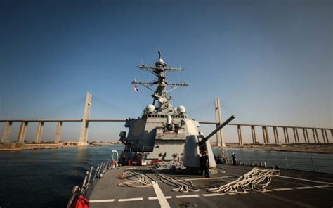 USS Carney intercepts Houthi missiles and drones