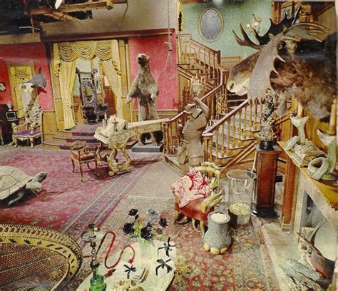 The Addams Family’s Living Room Was Actually Pink! | Bored Panda