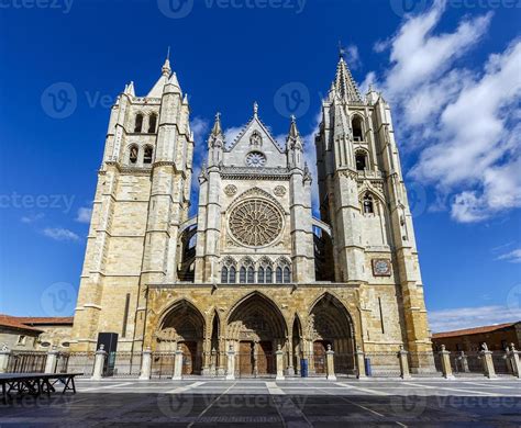 Cathedral of Leon, Spain 1245386 Stock Photo at Vecteezy