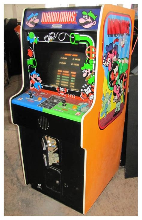 Mario Bros. arcade cabinet | The Arcade is on Fire | Pinterest | Arcade ...