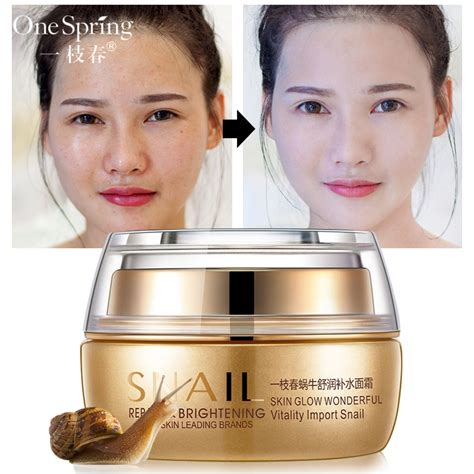 Snail Skin Face Cream korean cosmetics Shea Moisture Whitening Facial ...