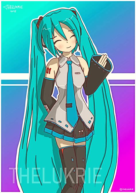 ArtStation - Hatsune Miku [Vocaloid FanArt]