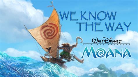 Moana We Know The Way Lyrics