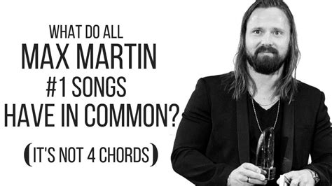 5 Things ALL MAX MARTIN #1 Hit Songs Have in Common | Learn Audio ...