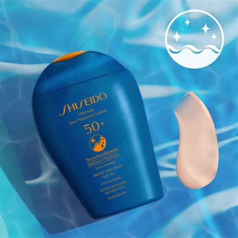 SHISEIDO: New Shiseido Sunscreen. Powered by #SynchroShieldTechnology ...