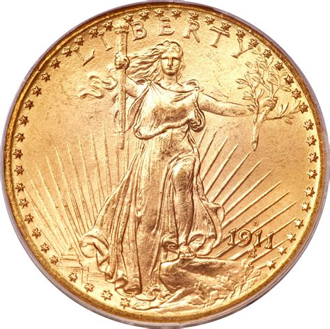 United States 20 Dollars (1908-1933 Saint-Gaudens - Double Eagle ...