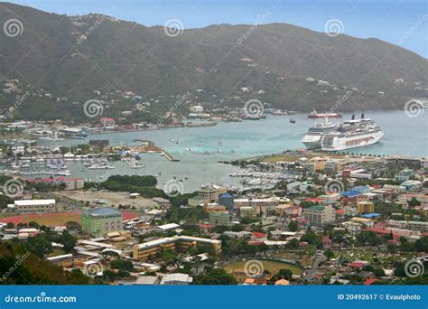 Road Town, Tortola stock image. Image of wharf, leisure - 20492617