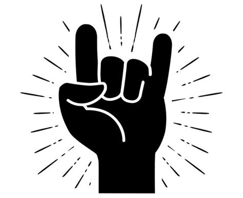 Rock Hand Vector at Vectorified.com | Collection of Rock Hand Vector free for personal use