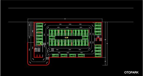 Basement Car Park Cad Block - Image to u