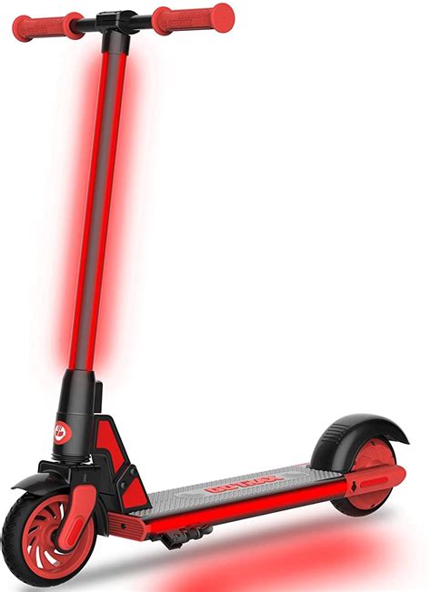 Gotrax GKS Plus Electric Scooter for Kids 6-12, 150 W Motor 6" Wheels Led Light Kids Electric ...