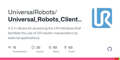 GitHub - UniversalRobots/Universal_Robots_Client_Library: A C++ library ...