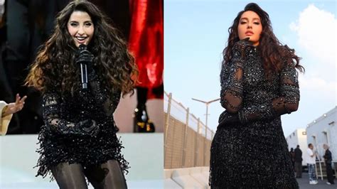 Nora Fatehi stuns fans with her scintillating dance performance at FIFA ...