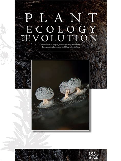 Plant Ecology and Evolution 153