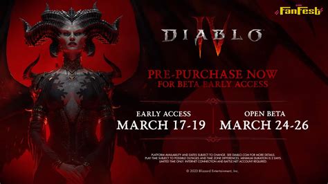 Diablo 4 beta date announced with opening cinematic reveal