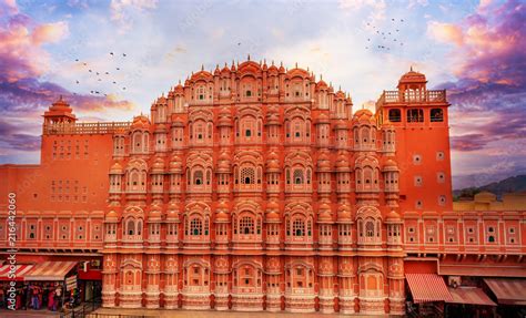 Hawa Mahal in Jaipur India Stock Photo | Adobe Stock