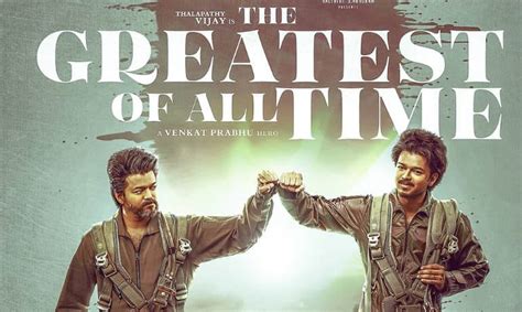 The Greatest of All Time first look out, Vijay to play a double role