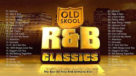 Old Skool R&B Classics - Best of Old School R&B 90's & 2000's - Old Scho... | R&b love songs ...