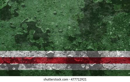 Republic Chechen Country Flag Dark Grunge Stock Illustration 477712921