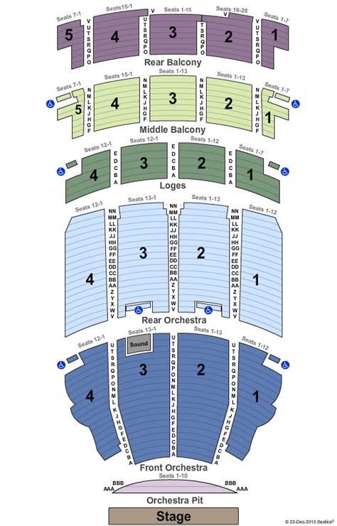 Celtic Woman Tickets - Akron Civic Theatre Seating Chart