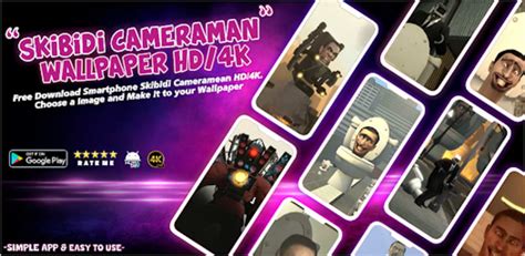 Skibidi Cameraman Wallpaper 4K for Android - Download