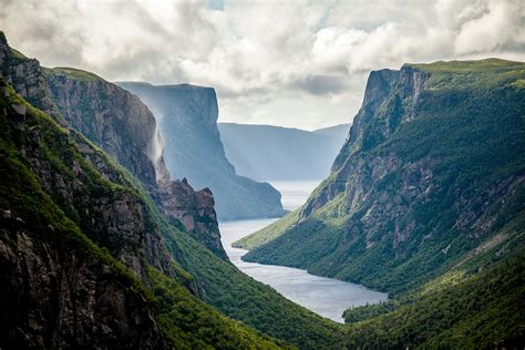 Western Brook Pond Fjord, Gros Morne National Park, by Newfoundland and Labrador Tourism ...