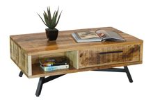 RETRO COFFEE TABLE - RUSTIC MANGO - My Furniture Store - Furniture and Bedding Super Store ...