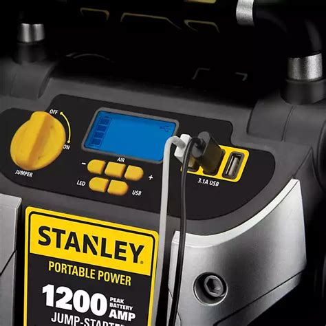 Stanley 1000 Amp Jump Starter | Free Shipping at Academy