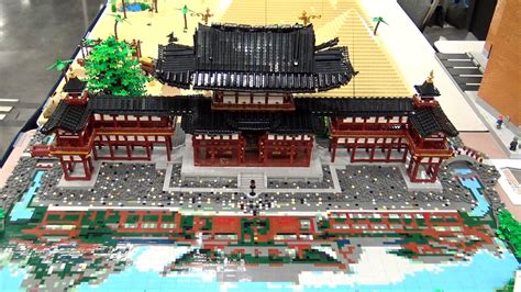 LEGO Japanese Temple and Reflecting Pond | Bricks Cascade 2020 - YouTube