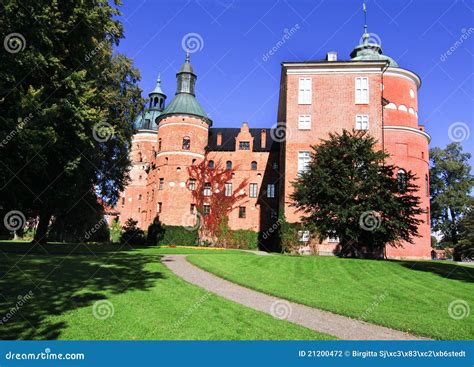 Gripsholm castle. stock photo. Image of tower, royal - 21200472