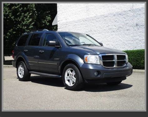 07 Dodge Durango 4x4 Leather third row seat 8 passenger clean