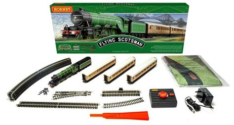 Hornby Flying Scotsman OO Gauge Model Train Set R1255M | eBay