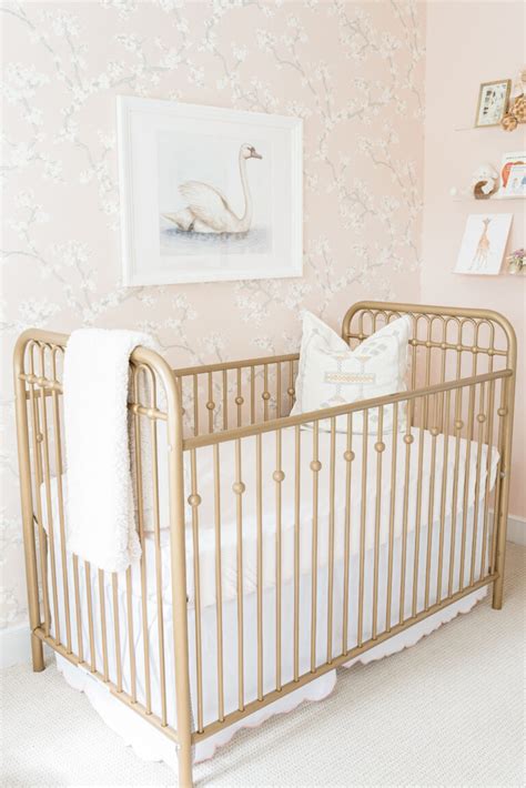 Our classic pink baby girl nursery