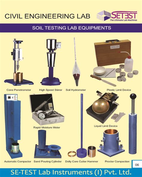 Manufacturer & Exporter of Soil Testing Laboratory Instruments, like #Soil_Compactor, #Liquid ...