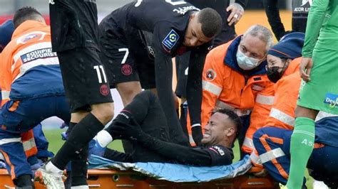 Neymar Injury: PSG Star Stretchered Off Field With Ankle Issue In Ligue 1 - Sports - Nigeria