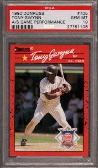 Tony Gwynn Baseball Cards, Topps, Fleer, Upper Deck Trading Cards