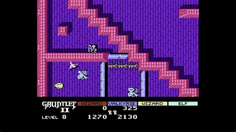 Gauntlet II | 2 Player Co-op Gameplay | NES - YouTube