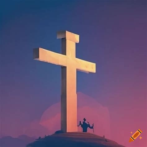 Christian cross symbol