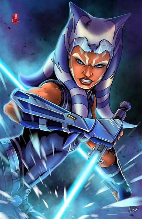 Ahsoka Tano, Tyrine Carver and Wil Woods in 2023 | Star wars characters pictures, Star wars ...