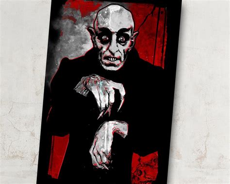 Nosferatu Vampire Classic Horror Movie Monster Art Print - Etsy