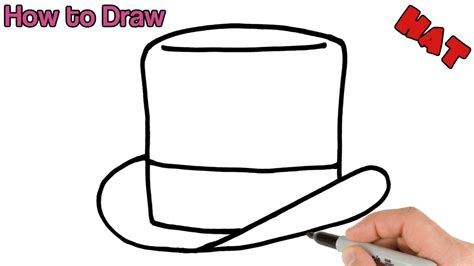 How to Draw a Top Hat Easy | Art Tutorial