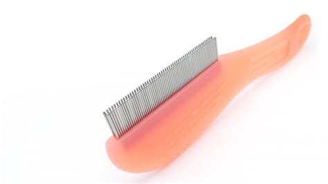 Nit Comb, Head Lice Remover Comb with Two Row Steel Teeth for Nits