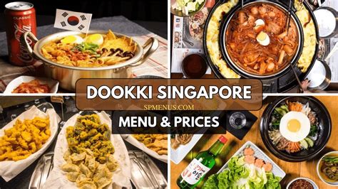 DOOKKI SINGAPORE MENU & PRICE LIST UPDATED (2024)