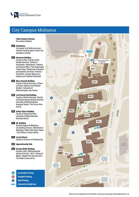 City Campus Map by University of Wolverhampton - Issuu