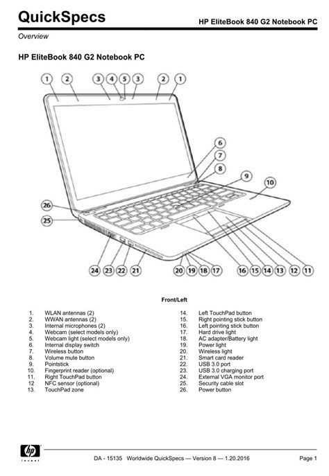 (PDF) HP EliteBook 840 G2 Notebook PC - DOKUMEN.TIPS