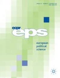Identity formation of the profession in a latecomer political science community | European ...