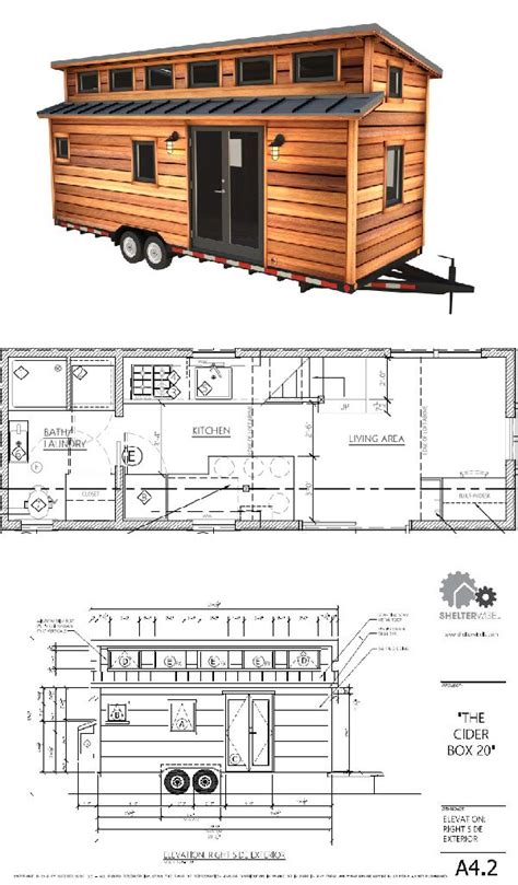 Tiny House On Wheels Floor Plans - House Plans