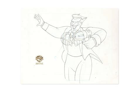 Batman The Animated Series Production Cel Concept Art | Hypebeast